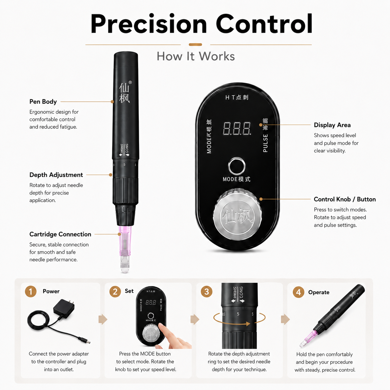Hyper Microblading PMU Machine Starter Kit